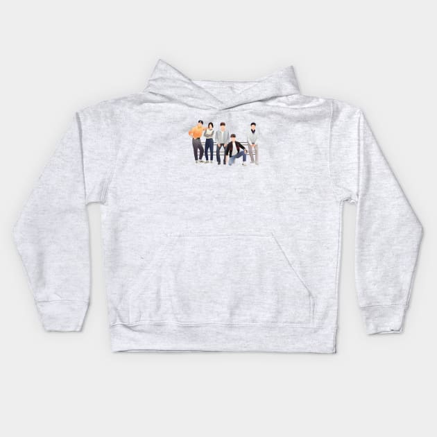 reply 1988 kdrama Kids Hoodie by nelkrshop